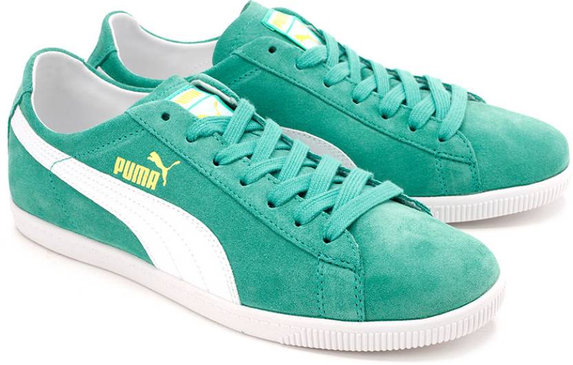 Puma Glyde Lo Lifestyle Shoes - Buy Mint Leaf, White, Aurora Color Puma ...
