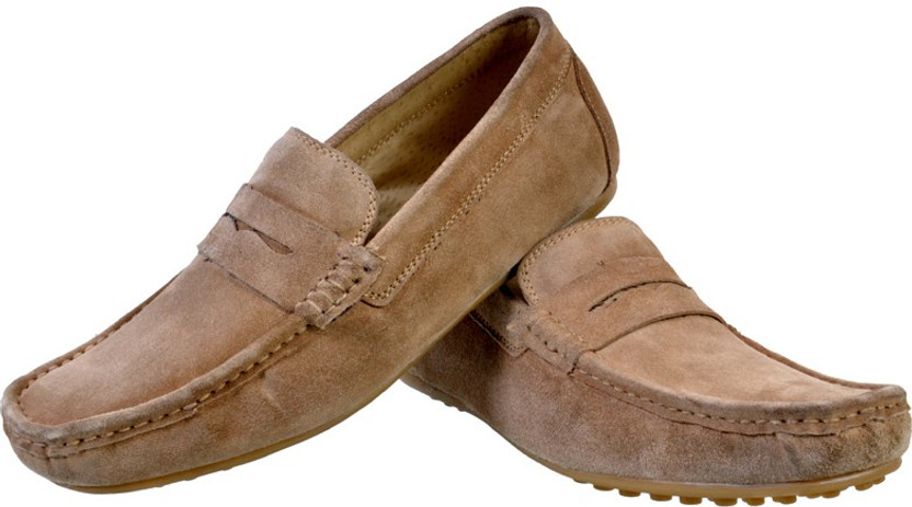 Hirel's Beige Loafers For Men - Buy 