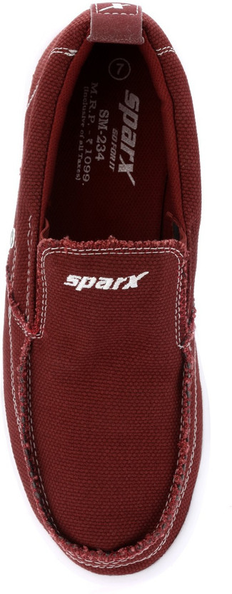 Sparx Loafers For Men - Buy Cherry