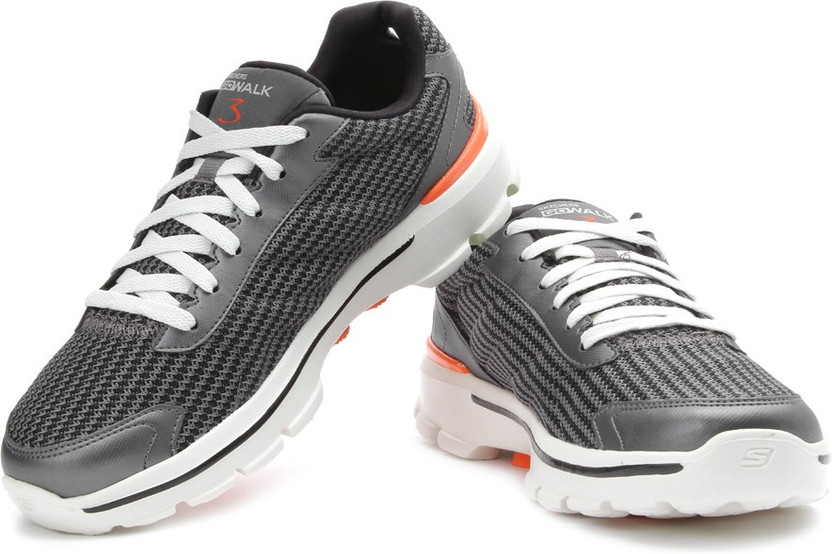 skechers go walk 3 orange