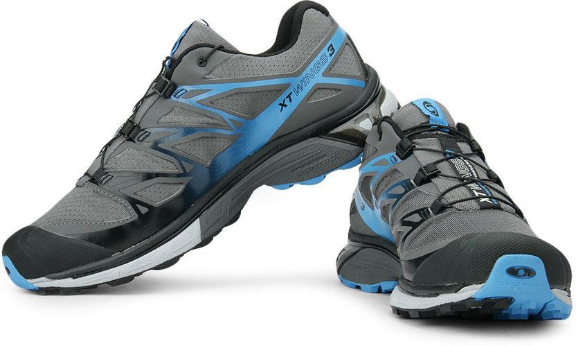 SALOMON XT Wings 3 Trail Running Shoes For Men - Buy Dark Cloud, Black  Color SALOMON XT Wings 3 Trail Running Shoes For Men Online at Best Price -  Shop Online for