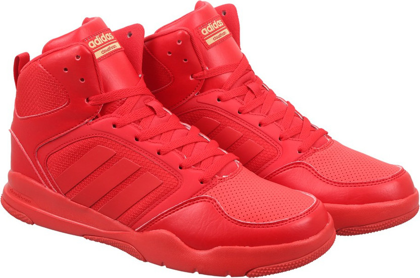 adidas neo mid rosse