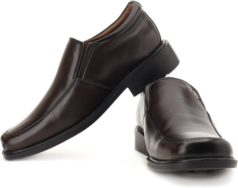 VALENTINO Genuine Leather Slip On Shoes 