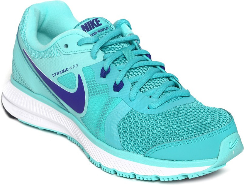 NIKE Wmns Zoom Winflo Running Shoes For Women - Buy HYPR JD/DRK CNCRD-HYPR  TRQ-WHI Color NIKE Wmns Zoom Winflo Running Shoes For Women Online at Best  Price - Shop Online for Footwears