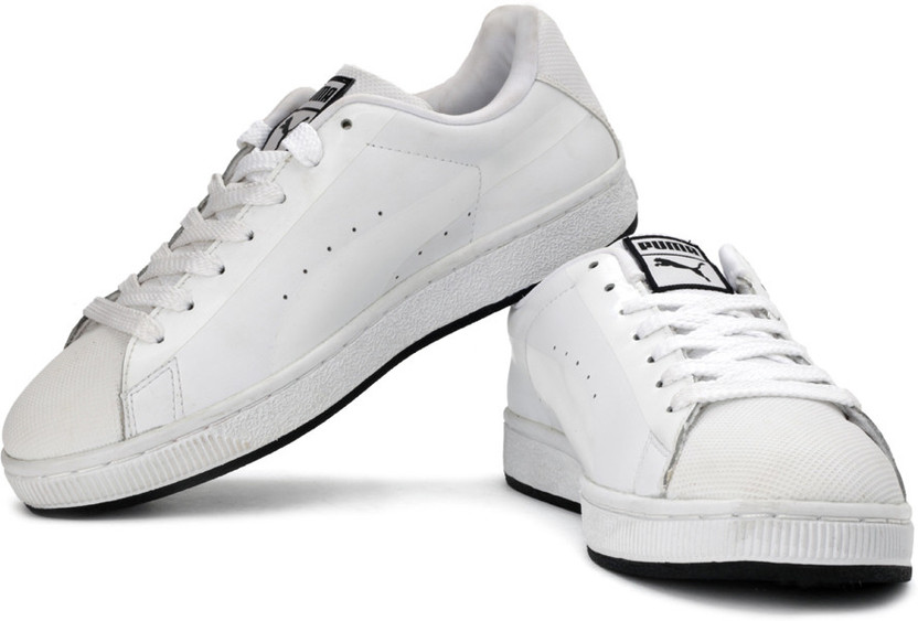 all white puma basketball shoes