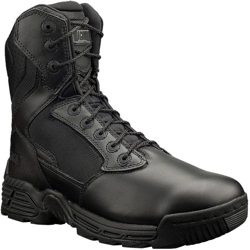 Magnum Stealth Force  Side Zip Boots For Men - Buy Black Color Magnum  Stealth Force  Side Zip Boots For Men Online at Best Price - Shop Online  for Footwears in India 