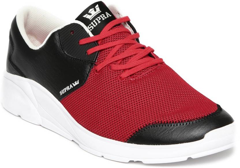 SUPRA Sneakers For Men - Buy Red, Black Color SUPRA Sneakers For Men Online  at Best Price - Shop Online for Footwears in India 