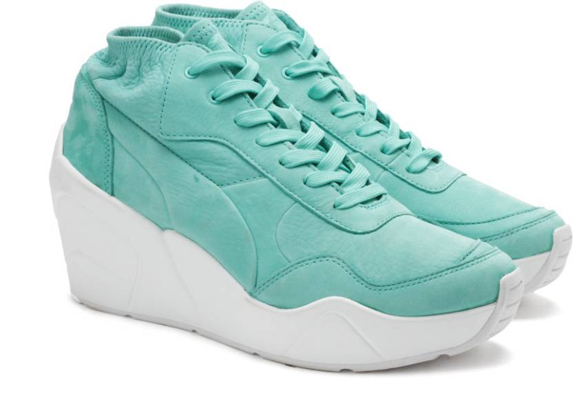 PUMA Trinomic Wedge Laceup Wn'S Lifestyle Shoes For Women - Buy Electric Green Color Trinomic Wedge Laceup Wn'S Lifestyle Shoes For Women at Best Price - Shop Online for Footwears