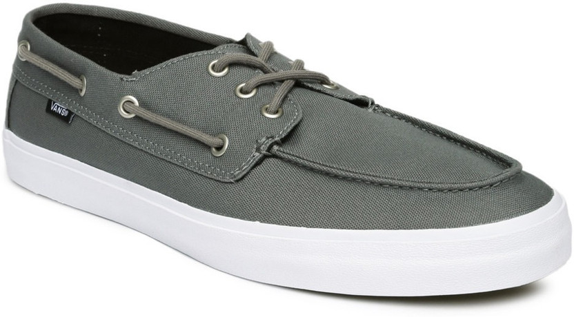 VANS Boat Shoes For Men - Buy Grey 