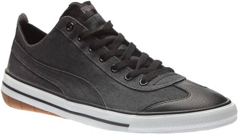 PUMA 917 FUN Denim Canvas Shoes For Men - Buy Puma Black Color PUMA FUN Denim Canvas Shoes For Men Online at Best Price - Shop Online for Footwears in