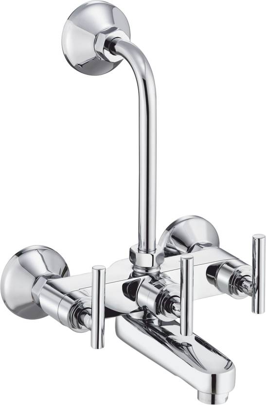Ess Ess Wall Mixer With Provision For Over Head Shower With 115Mm Long