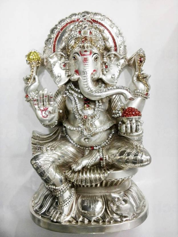 Eventz Gifts DM Ganesha Decorative Showpiece - 23 cm Price in India