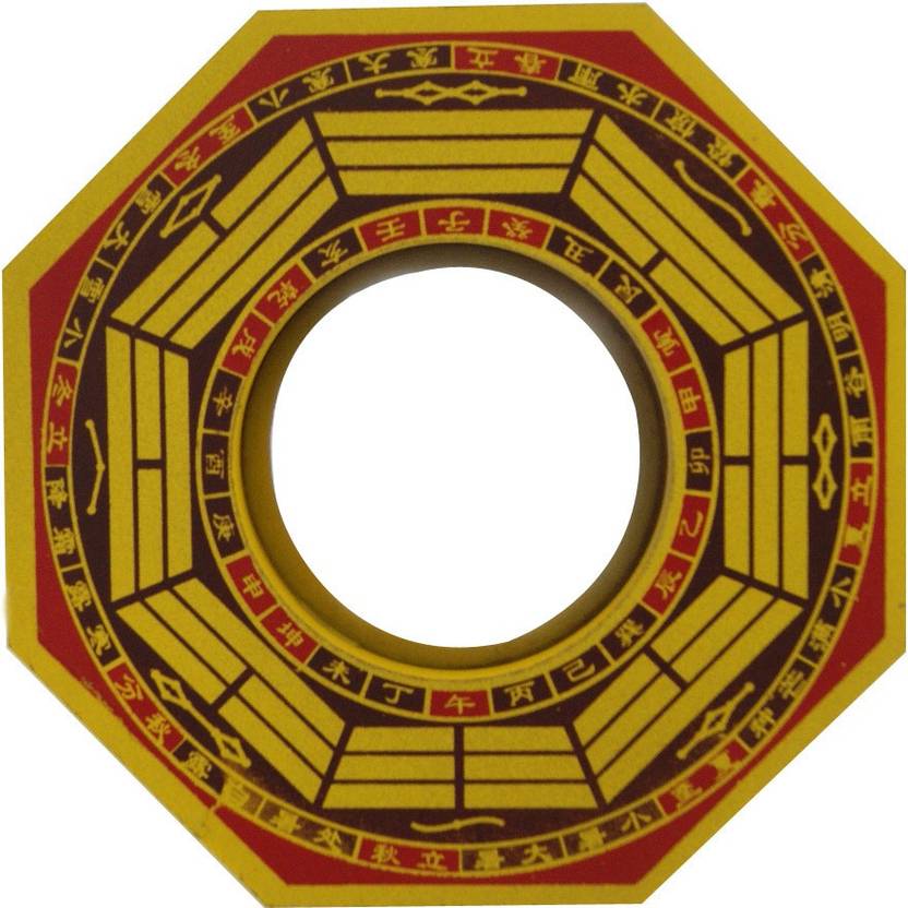 Divyamantra Feng Shui Vastu Bagua Mirror Convex Wall Hanging For Divyamantra Feng Shui Vastu Bagua