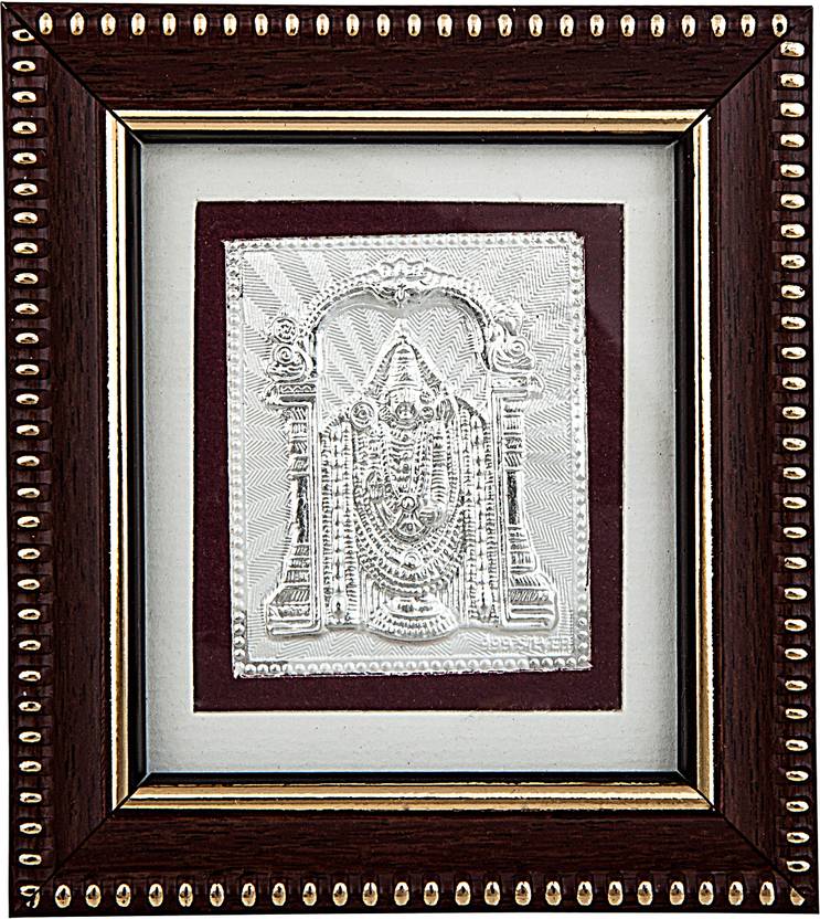 Siri Creations 999 Pure Silver Photo Frame Size 2 Balaji