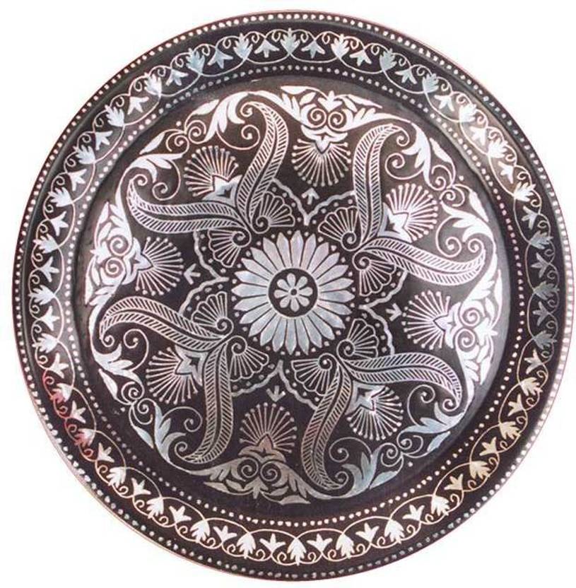 Bidri Art Antique Decorative Showpiece 25.4 cm Price in India Buy