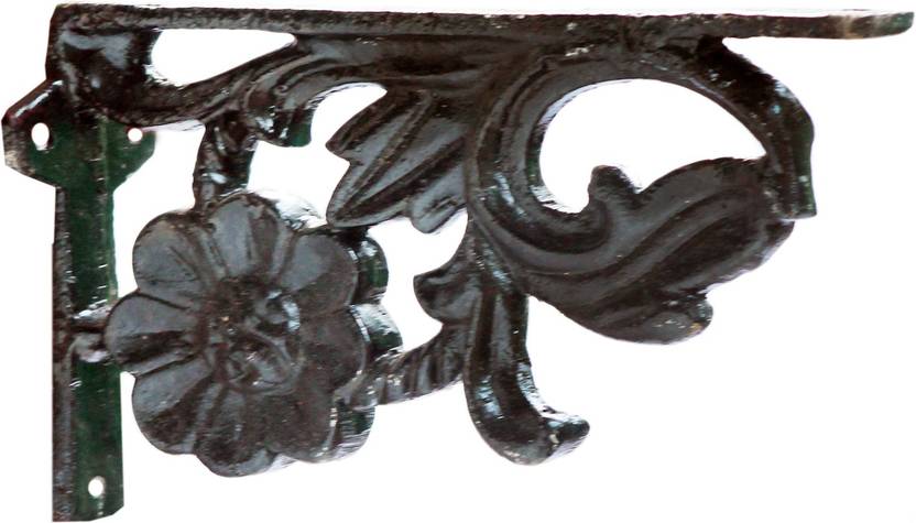 Karara Mujassme Victorian Style Antique Black Shelf L Bracket Home