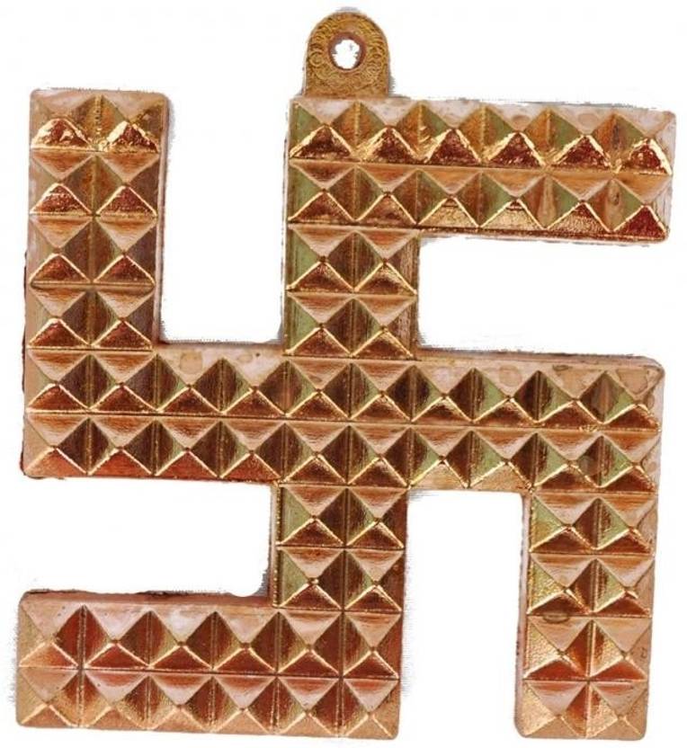 aakrati swastik symbol decorative showpiece 7 cm price in india