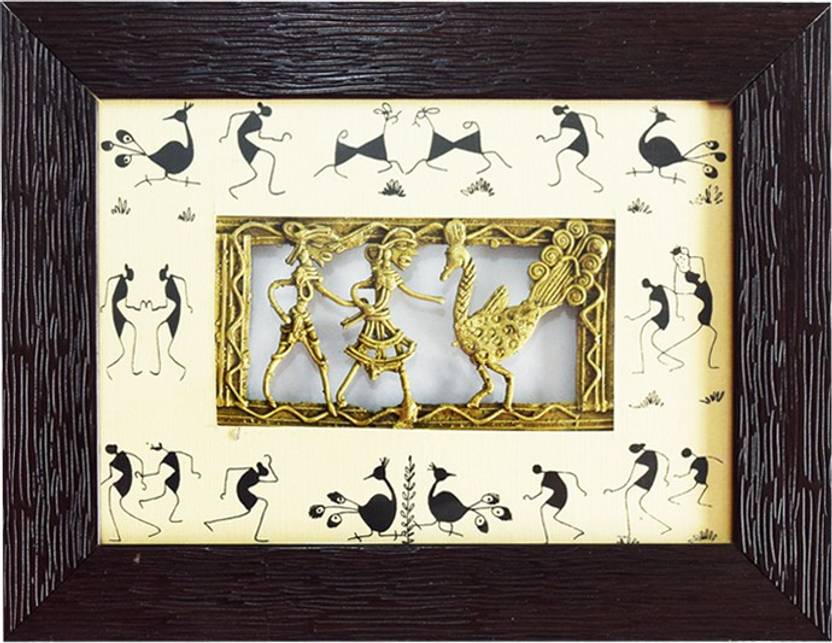 Dizionario Decorative Tribal Metal Wall Hanging Frames Handmade 5x3 Dizionario Decorative Tribal Metal Wall Hanging Frames Handmade 5x3 Inches Showpiece 12 5 Cm Brass Brown