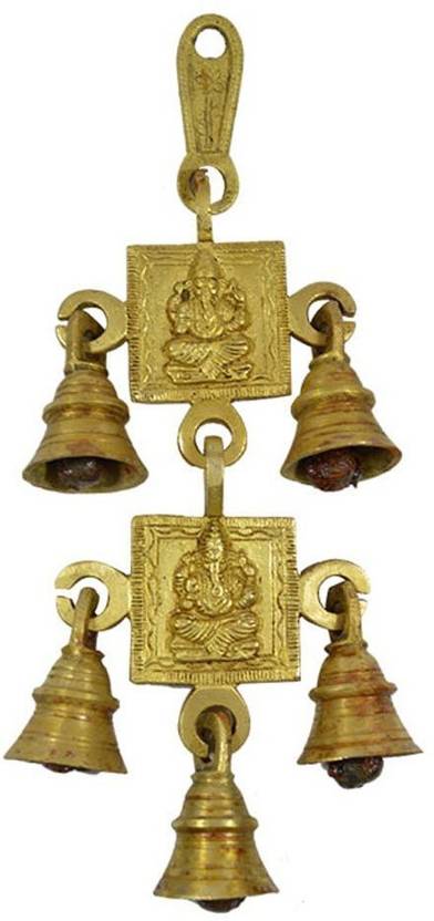 Royaltylane Home Decorations Ganesha Door Hanging Bells