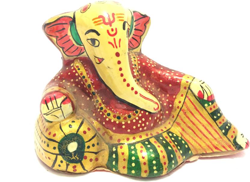 Nakkashee Rajasthani Handicraft Traditional Aluminum Relaxing Lord