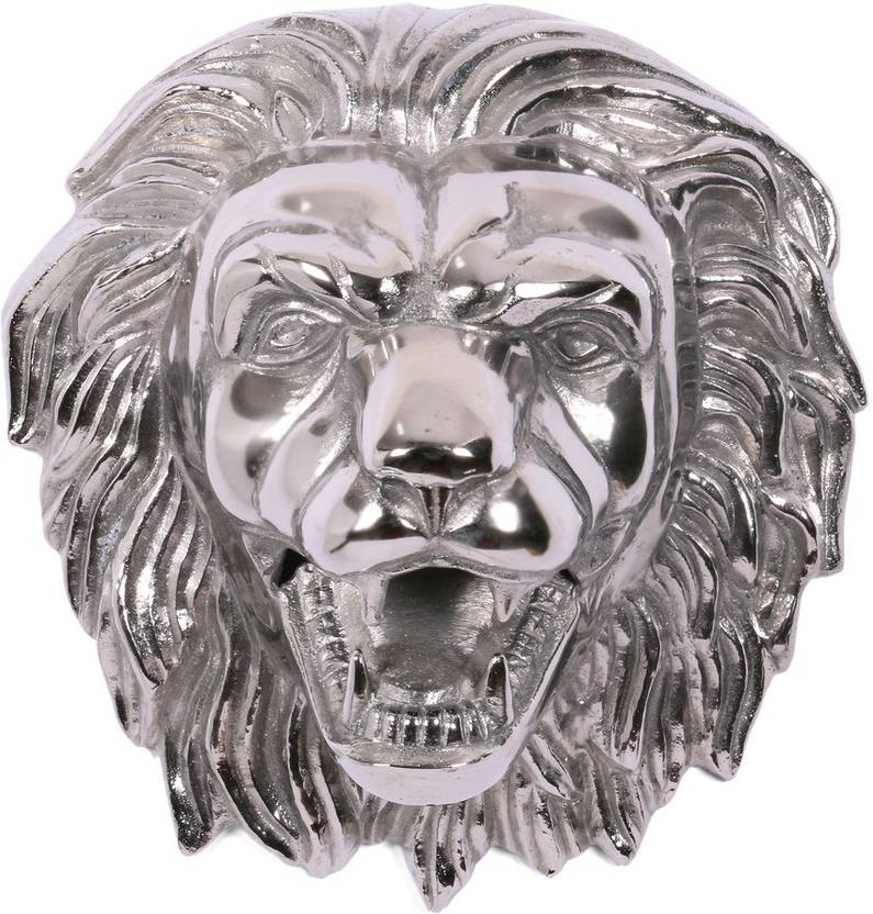 Collectible India Large Lion Wall Sculpture Head Faux