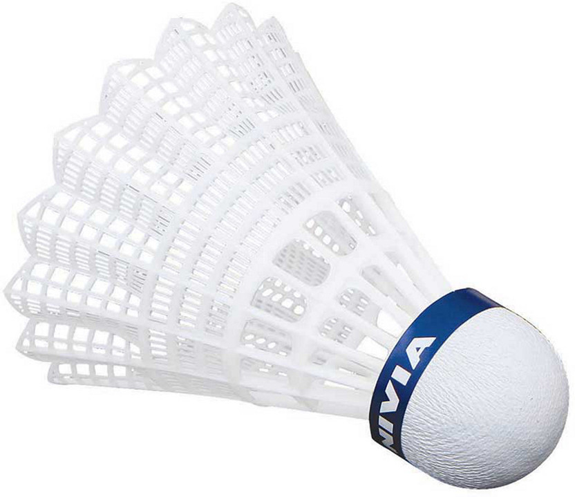 6er Pack VICTOR Nylon-Federball /»Nylon Shuttle 2000 gold/«