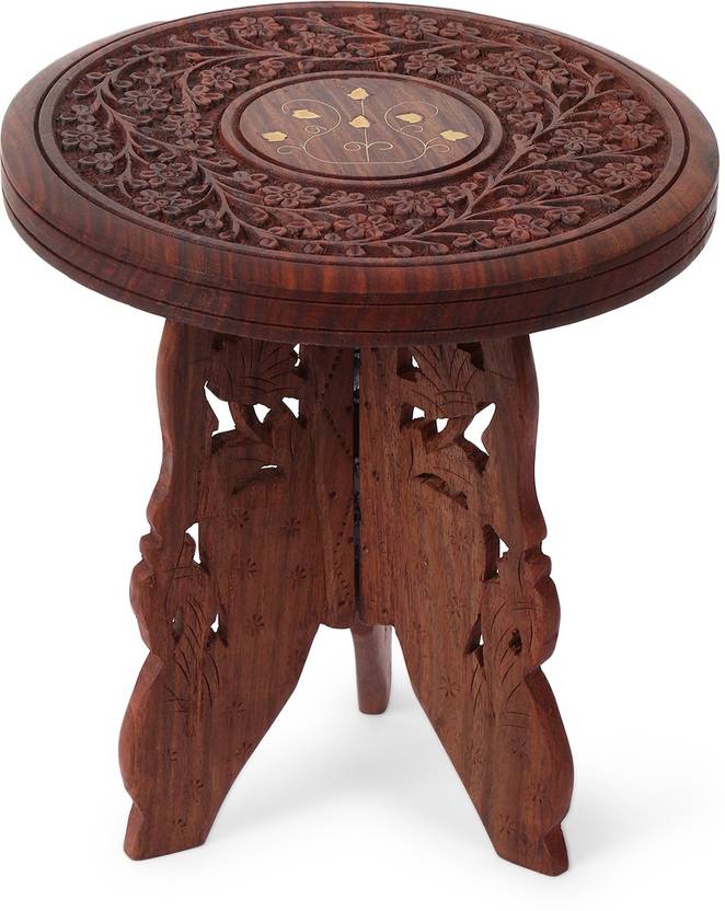 Decorhand Solid Wood Side Table In India Decorhand Solid Wood Side Table