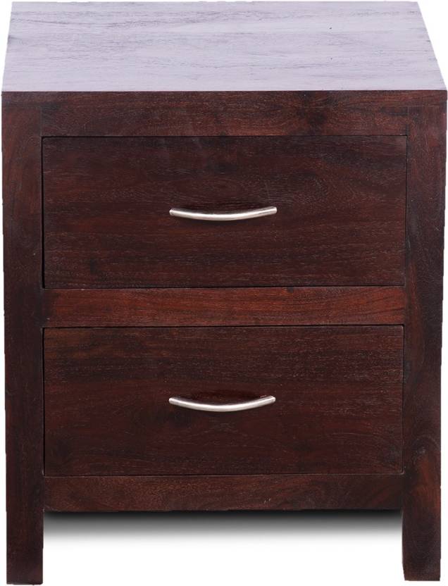 Godrej Interio Sheesham Wood Solid Wood Bedside Table Price in India