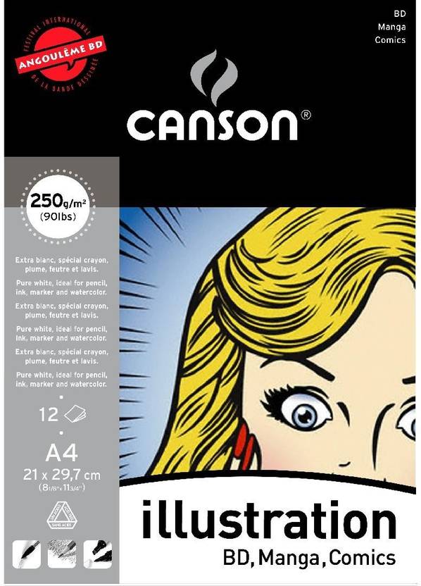 Canson Illustration Sketch Pad Price In India Buy Canson