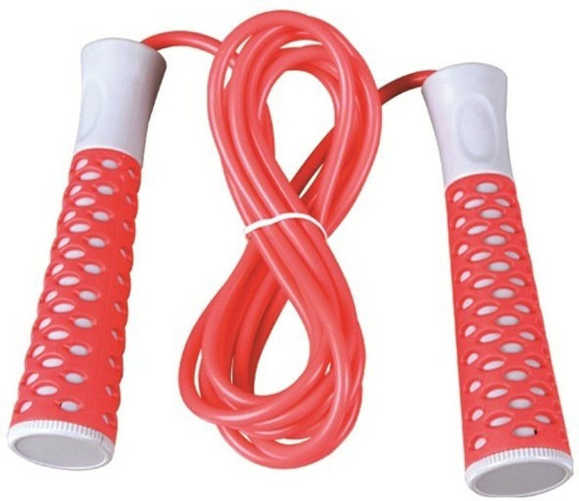 Imported Jump With Soft Handle Speed Skipping Rope(Red, Length: 275 cm)