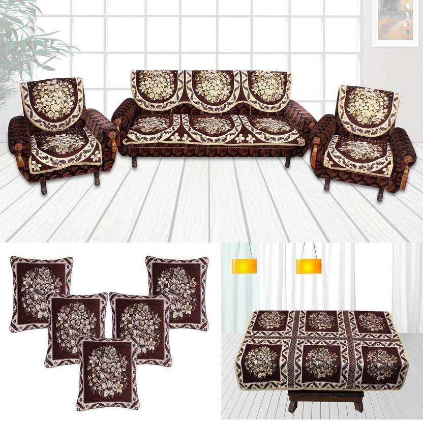Furnishing Zone Velvet Sofa Cover