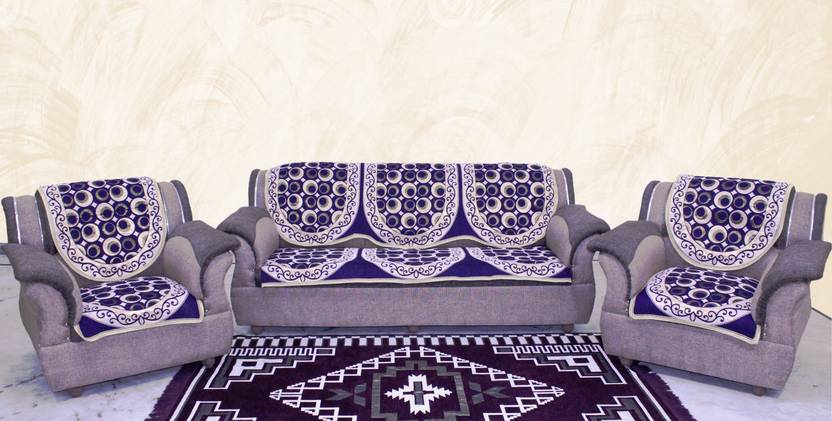 Mhf Jacquard Cotton Pet Friendly Sofa Cover In India