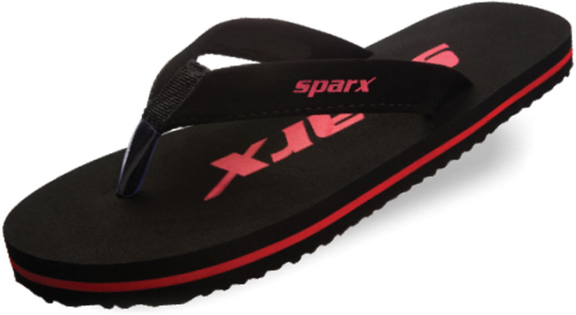Sparx Slippers - Buy Black Color Sparx 