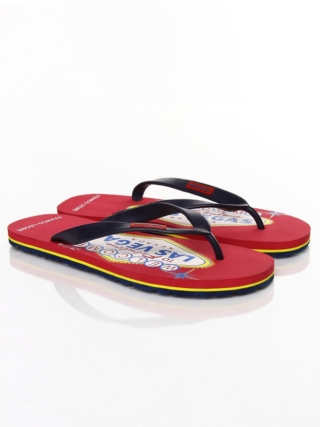 FRANCO LEONE Flip Flops - Buy Navy 