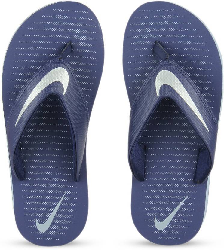 NIKE CHROMA THONG 5 Slippers - Buy LOYAL BLUE / CHROME - BLUE GREY ...