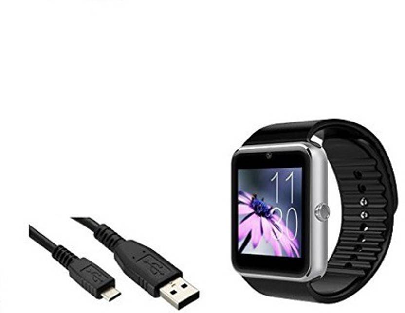 Premsons GT08 Smart Watch + Micro USB Charging Cable Smartwatch