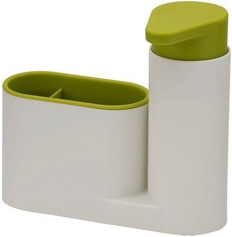 Shopo Space Saving 2 Piece Sink Tidy Set With Soap Pump For
