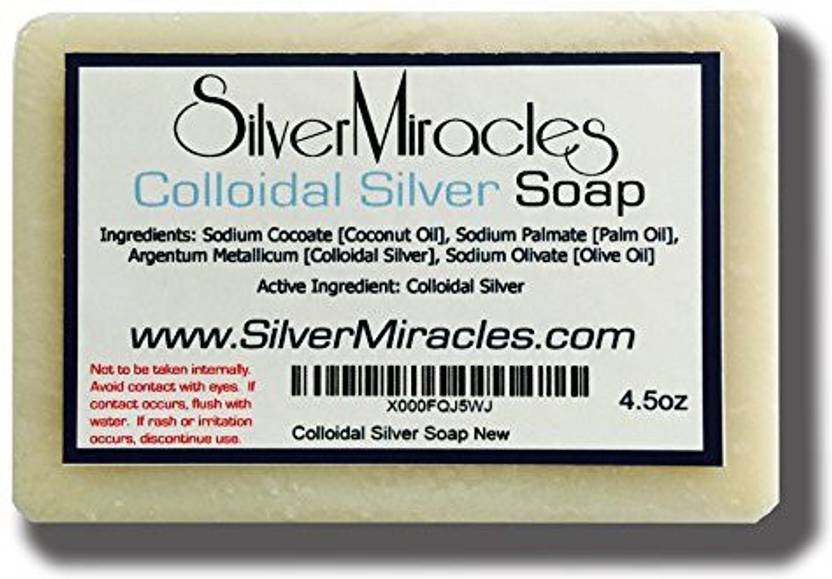 Silver Miracles Colloidal Silver Soap Price in India, Buy Silver