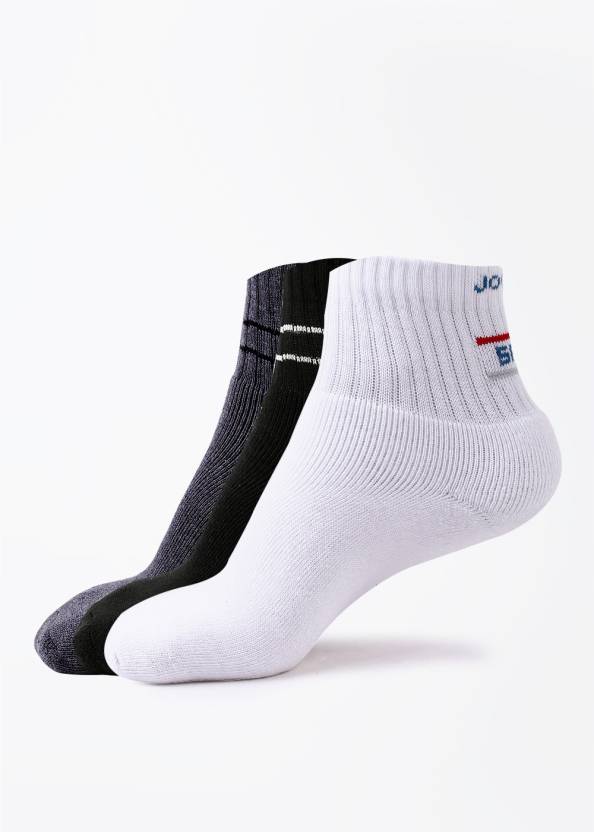 Jockey Men's Striped Ankle Length Socks - Buy ASSORTED Jockey Men's ...