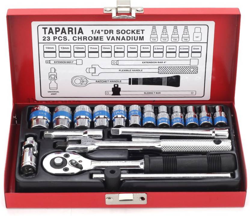 TAPARIA Socket Set Price in India Buy TAPARIA Socket Set online at