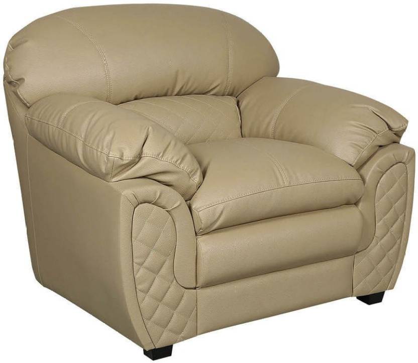 HomeTown Leatherette 1 Seater Sofa