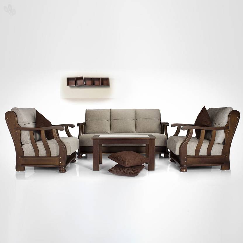 Vive Prestige Fabric 3 1 Sofa Set Price In India