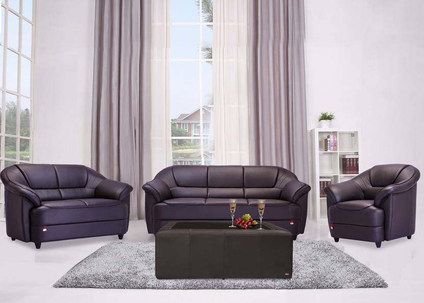 Durian Berry 55001 C Leatherette 3 2 1 Coffee Brown Sofa Set Durian Berry 55001 C Leatherette 3 2 1 Coffee Brown Sofa Set