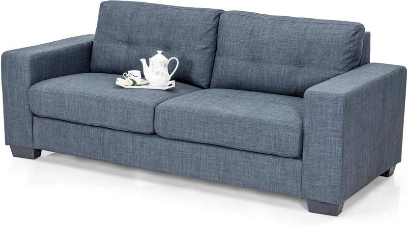 Ideawoods Cly Fabric 1 Grey Sofa Set Price In India