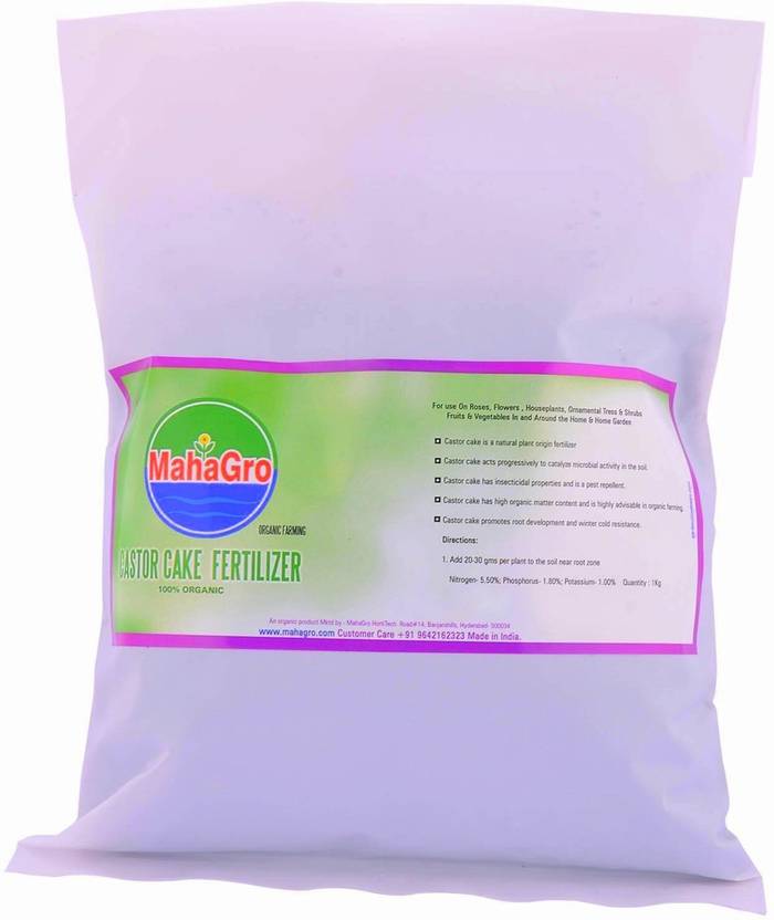 MahaGro 100 Organic Castor Cake Fertilizer Organic Castor Cake