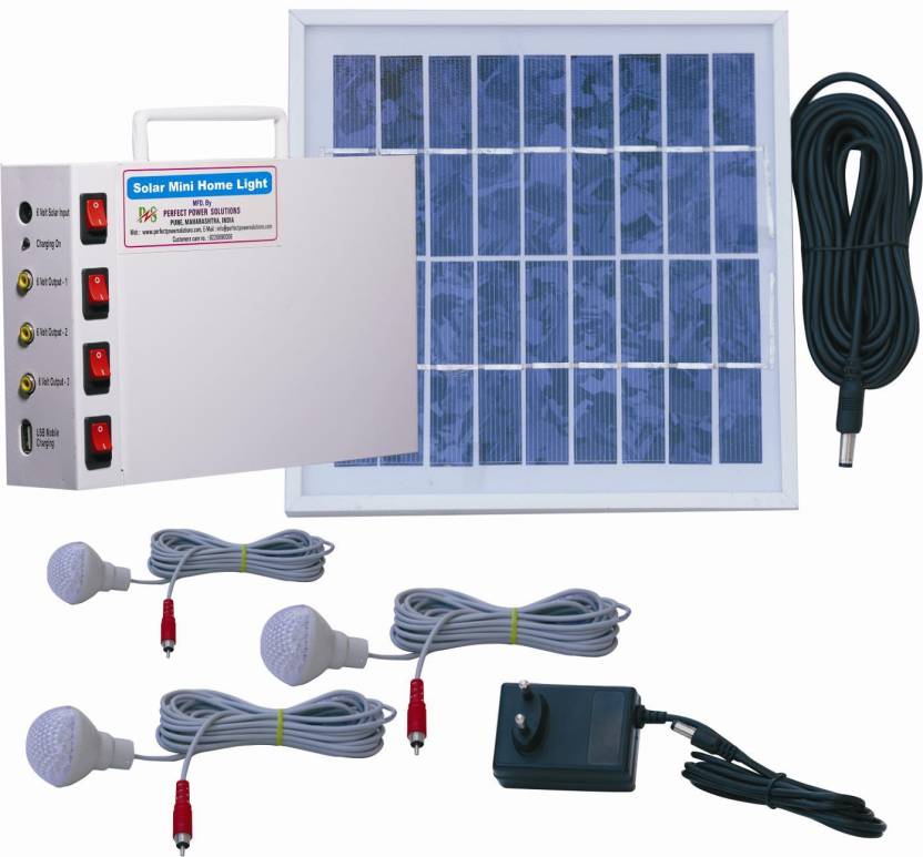 For 2850/-(21% Off) Perfect Power Solutions 6 Volt Solar Light Set (Free Standing Pack of 1) at Flipkart