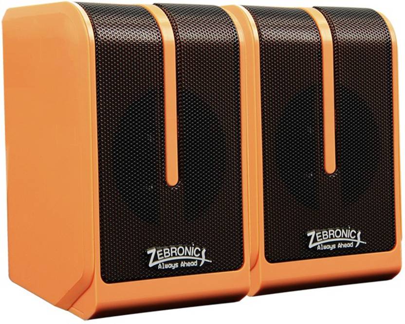 Zebronics 2 0 Multia Speakers Neo Orange Laptop Desktop Zebronics 2 0 Multia Speakers Neo Orange Laptop Desktop Speaker