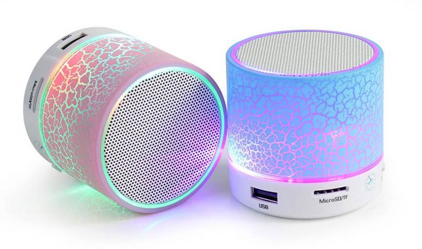 B Brothers New Arrival BB-08S Portable Bluetooth Mobile/Tablet Speaker (Pink, 2.1 Channel) 