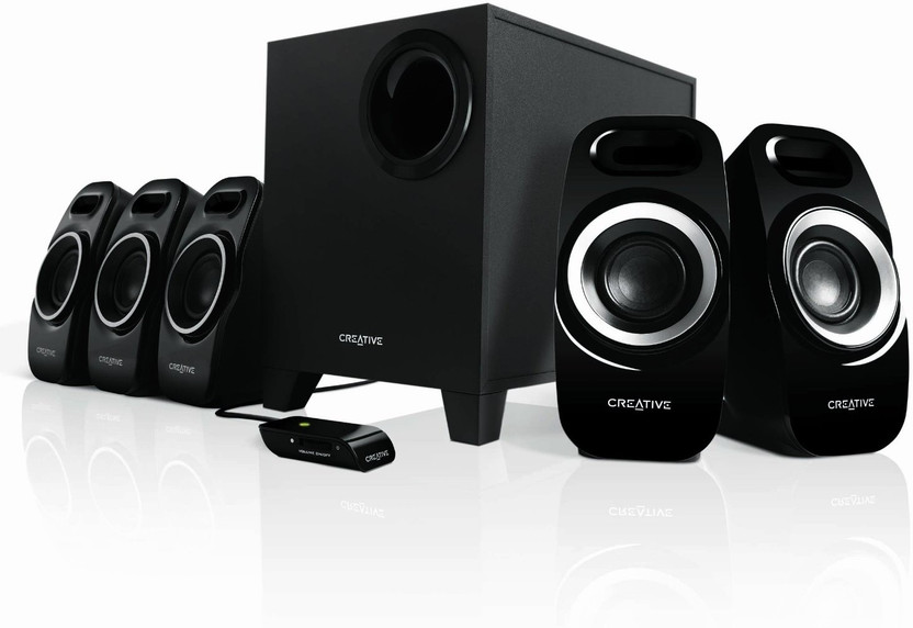 CREATIVE Inspire T6300 40 W Home Theatre(Black, 5.1 Channel)