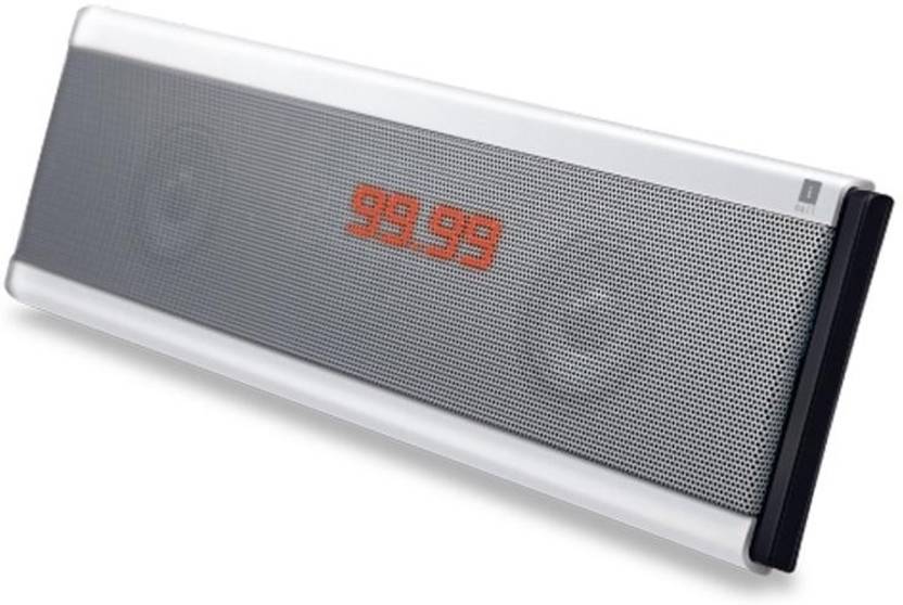 Iball Blu-Fi X7 Portable Bluetooth Mobile/Tablet Speaker (Silver, 1.0 Channel) 